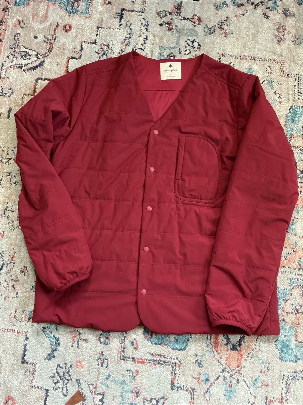 Special Edition Snow Peak Flexible insulated cardigan